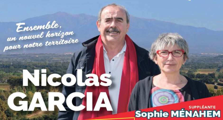 4ème circonscription des Pyrénées-Orientales. Nicolas Garcia rencontre les habitants de Villeneuve-de-la-Raho